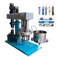 Multifunction Three shaft  mixing machine adhesive,offset ink,silicone sealant,grease High viscosity mixer