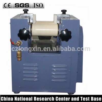 mini triple roller machine small three roll mill for pigment for lipstick